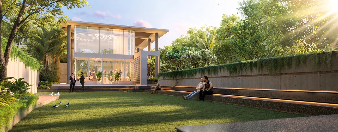 Mangalam Momento Moshi Pavilion Seating Area Image