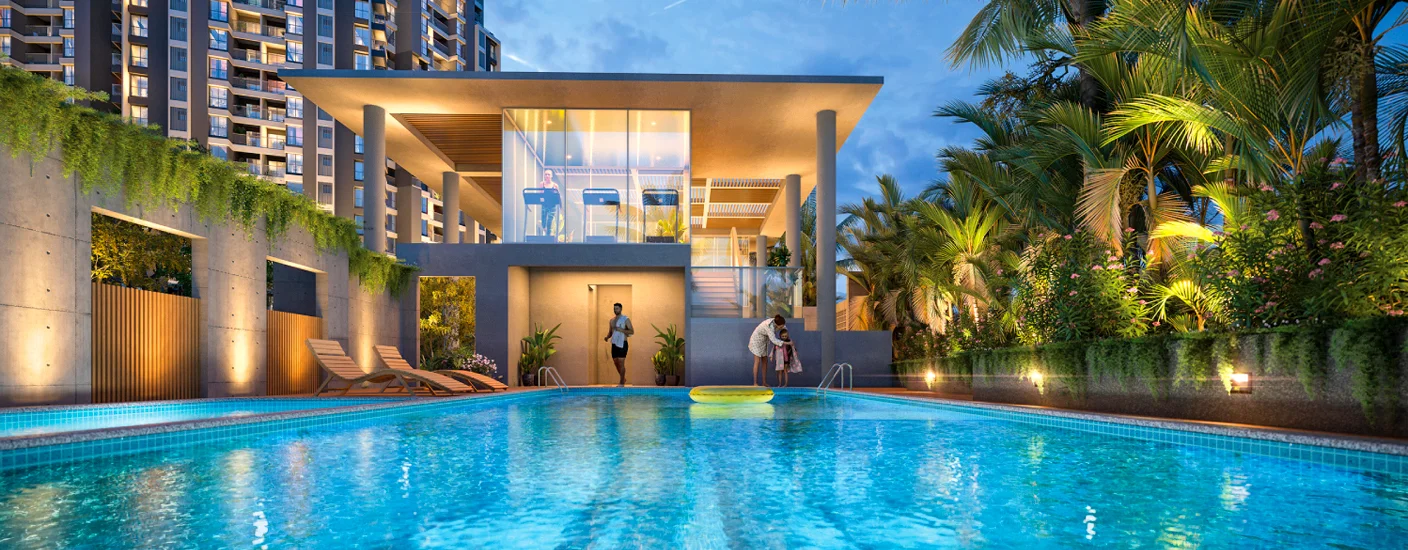 Mangalam Momento Moshi Swimming Pool Image